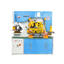 Hydraulic Automatic Bar Cutting Iron Worker punching Machine